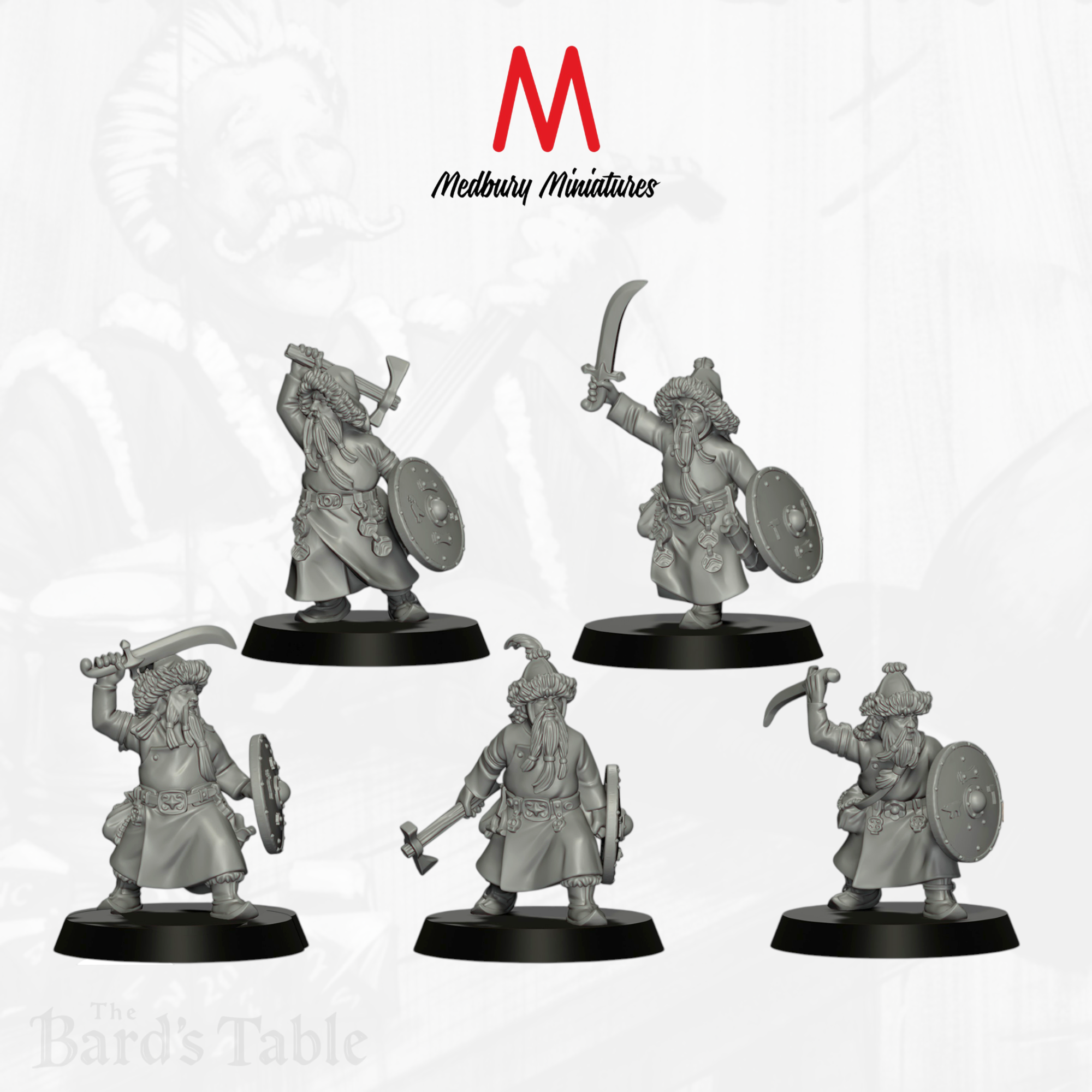 Steppe Dwarf Warriors